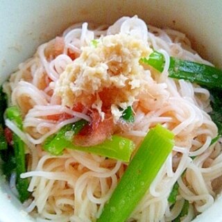 明太子そうめん